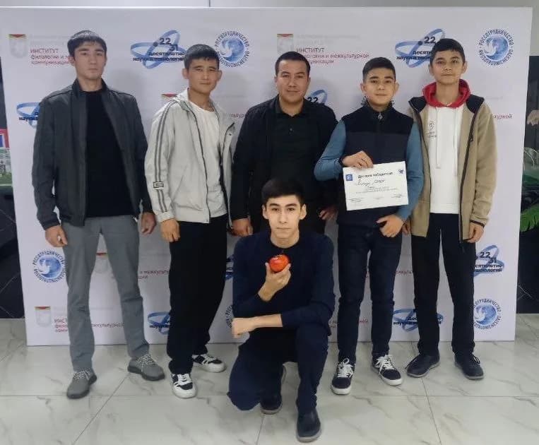 Our team with a certificate at the Vector 4.0 Hackathon